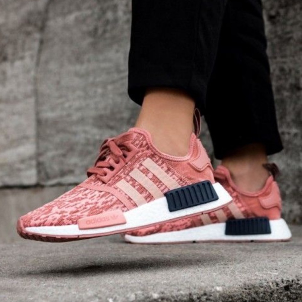 Adidas pink glitch NMD